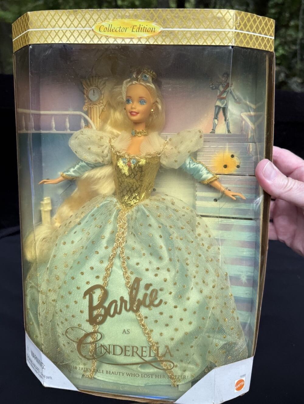 1996 Barbie as Cinderella #16900 Collector Edition NRFB - Box Has Damage**